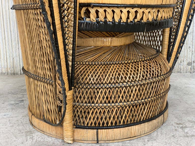 “Aurora” Peacock Throne Chair