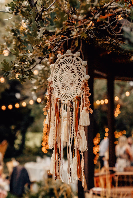 “Earthy Neutrals” Crotchet Dreamcatcher