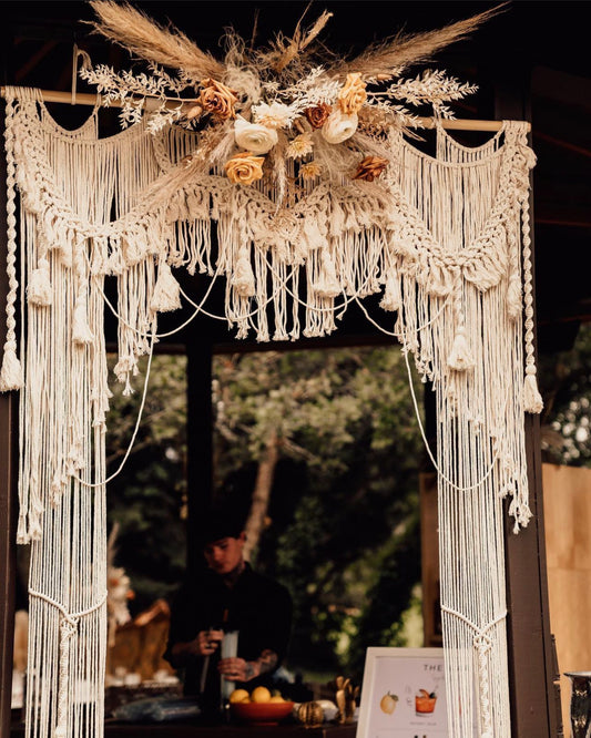 Macramé  Hanging Backdrop