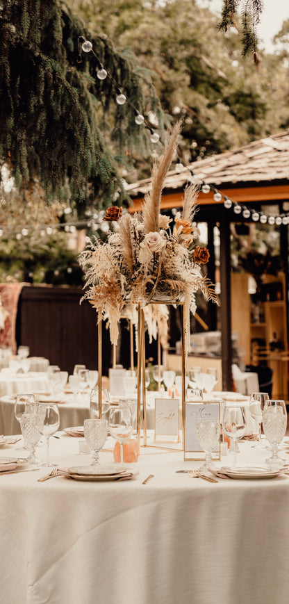 Gold Centerpiece Stand